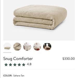 Sunday Citizen Snug Comforter Sahara Tan KING